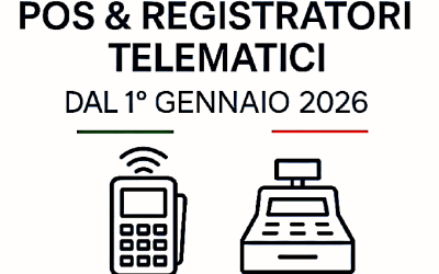 POS E REGISTRATORI DI CASSA, NOVITA’ DAL 2026